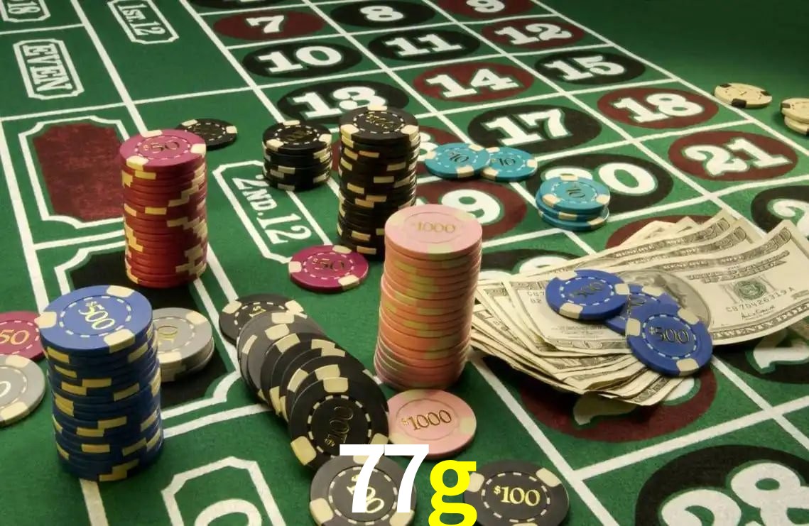 Sinta a adrenalina dos jogos de cassino com 77g